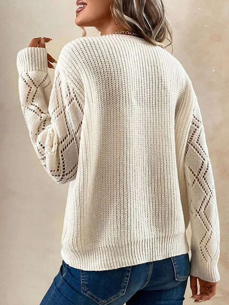 VERALUNA Sweater 2024 Fashion Knitted