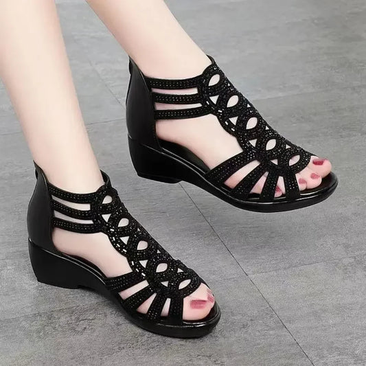 Soft Leather Roman Sandals